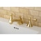 Kingston Brass KS4472BL 8" Widespread Bathroom Faucet, Polished Brass KS4472BL - alternate 3